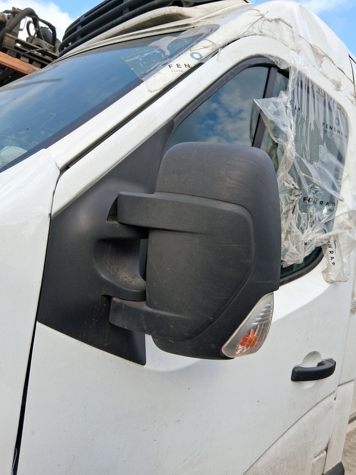 2024 NISSAN INTERSTAR MK2 NS PASSENGER SIDE ELECTRIC WING MIRROR BLACK