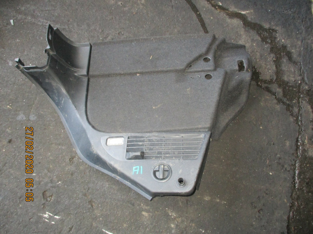 AUDI A1 8X SPORT 2018 OSR DRIVER SIDE REAR BOOT TRIM PLASTIC COVER 8X3867762
