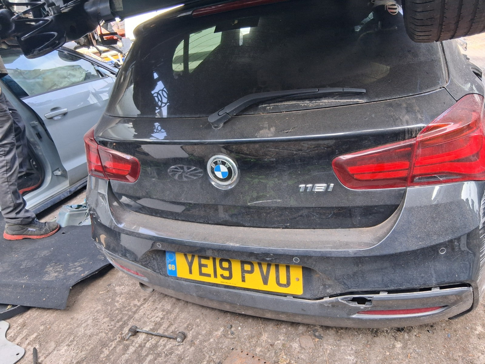 2019 BMW 1 SERIES F20 NSR PASSENGER REAR DOOR LOCK MECHANISM