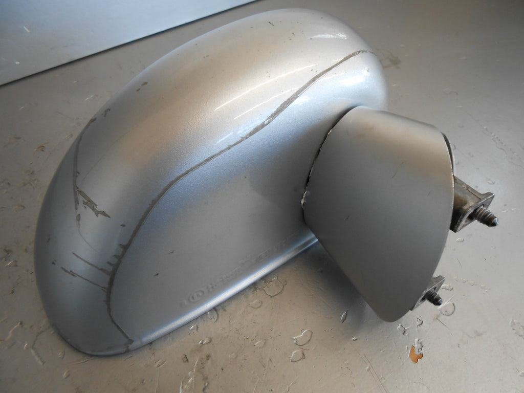 AUDI TT 8N 2001 OS DRIVER SIDE ELECTRIC DOOR WING MIRROR SILVER LY7W