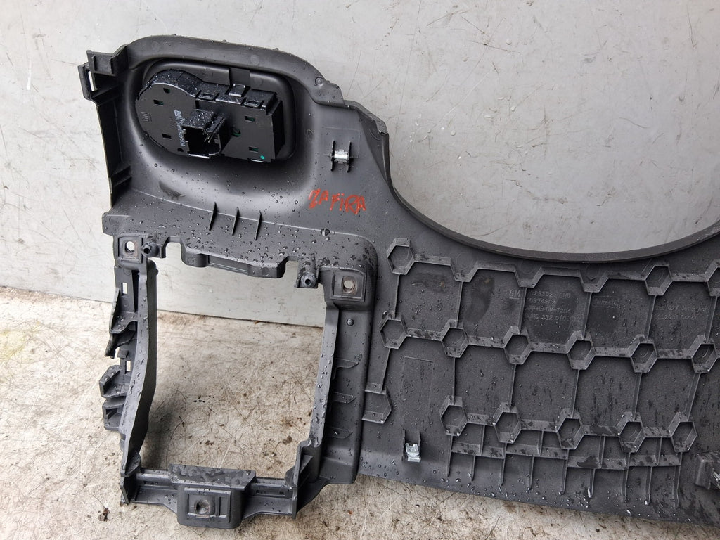 2017 VAUXHALL ZAFIRA C TOURER DASHBOARD LOWER CENTRE CONSOLE TRIM 13293523