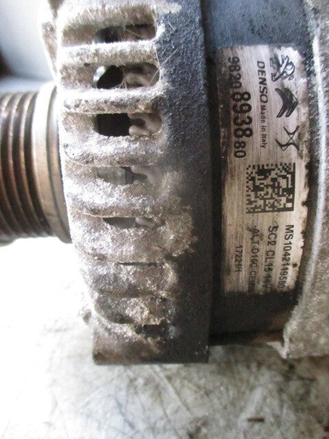 2021 CITROEN BERLINGO ALTERNATOR 9820893880