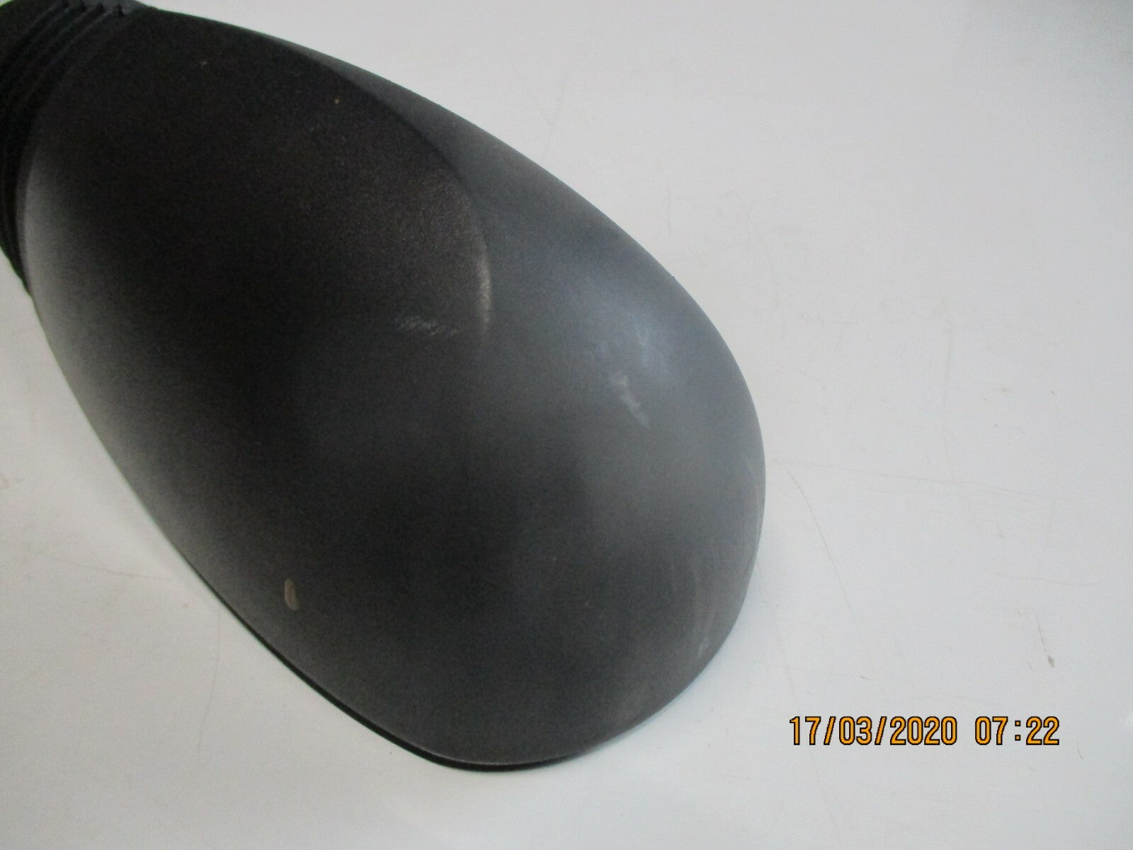 FIAT PUNTO MK2 2004 OS DRIVER SIDE MANUAL DOOR WING MIRROR BLACK 0157179