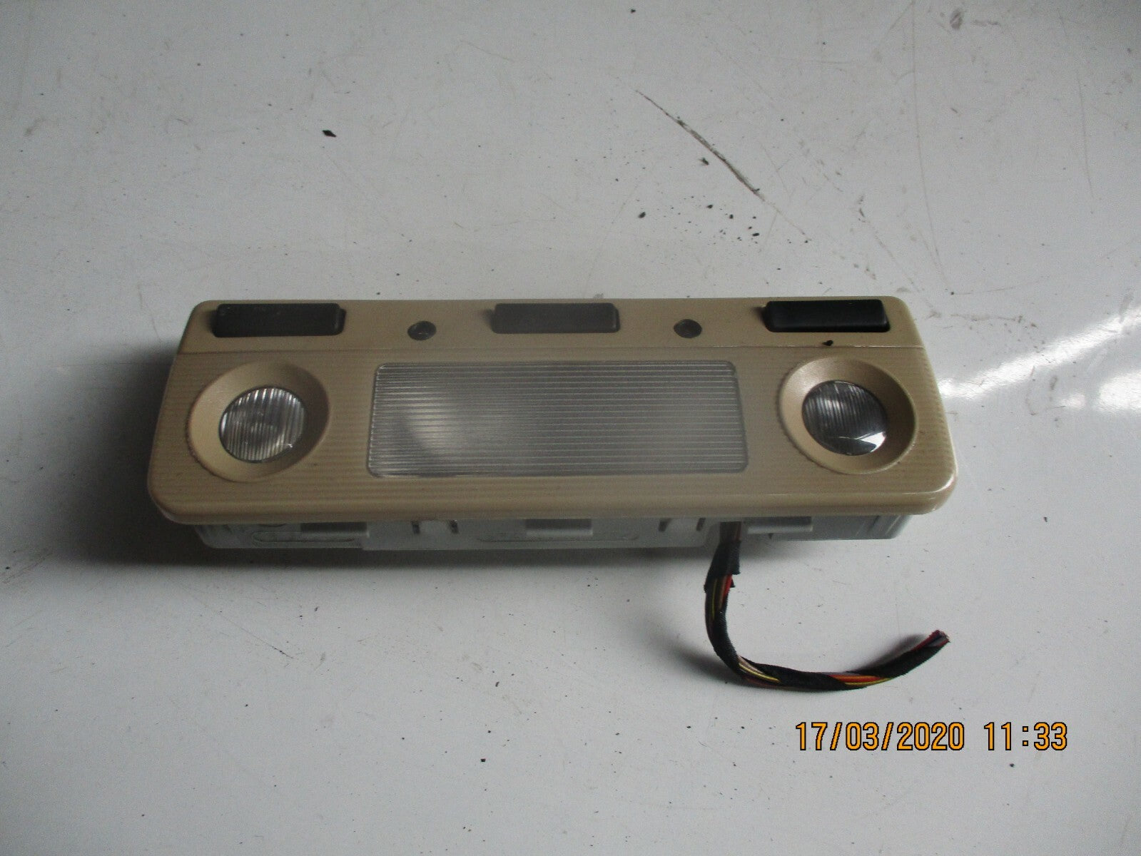 BMW 5 SERIES E39 1997 INTERIOR MAP ROOF READING LIGHT 8369512
