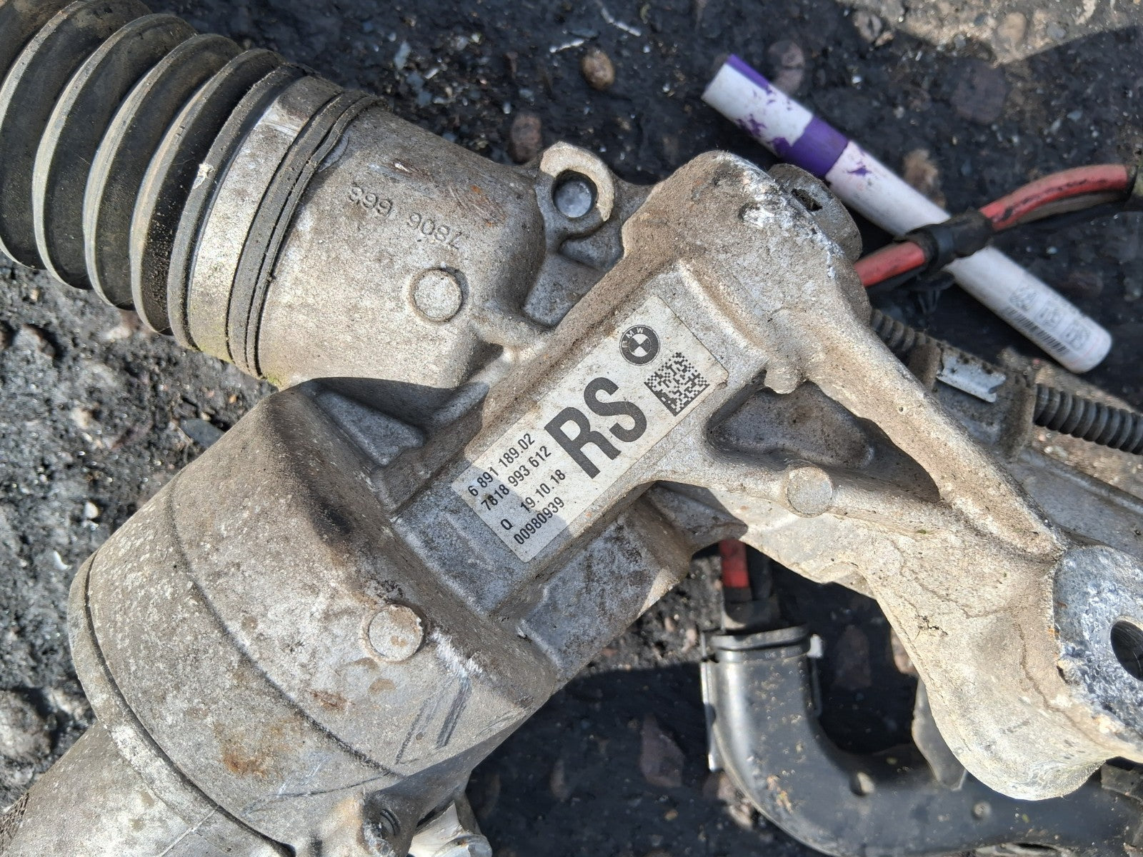 2015 BMW 3 SERIES F30 ESTATE POWER STEERING RACK 7802277795