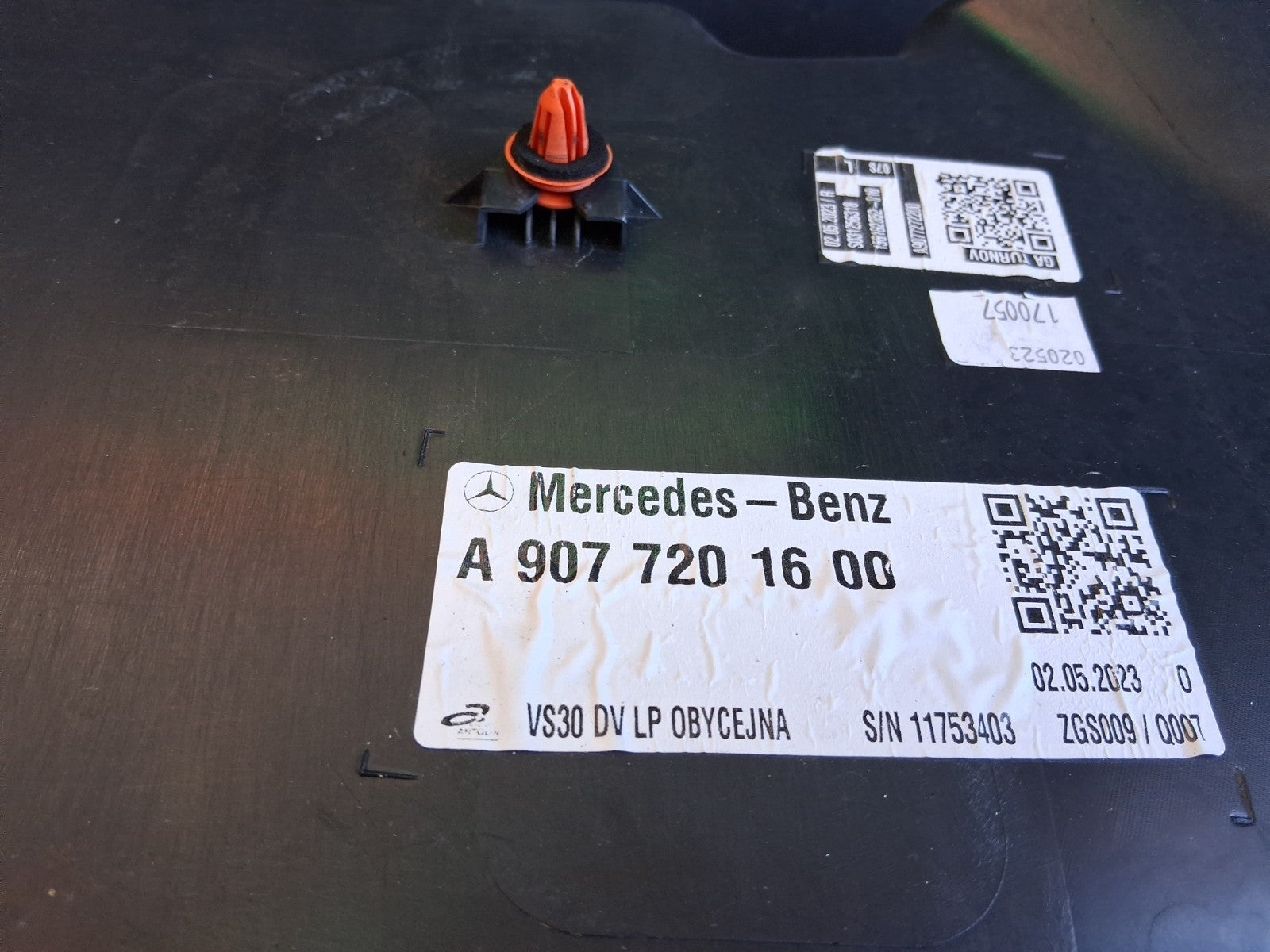 2018 MERCEDES BENZ SPRINTER W907 NSF PASSENGER SIDE FRONT LEFT DOOR CARD PANEL