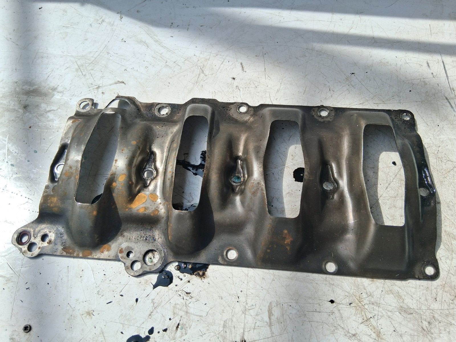 2018 BMW X1 F48 2.0 DIESEL OIL SUMP BAFFLE 851408706