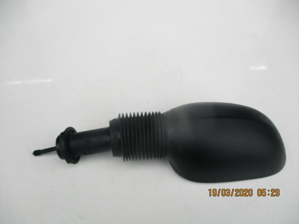 FORD KA MK1 2004 OS DRIVER SIDE MANUAL DOOR WING MIRROR BLACK PLASTIC