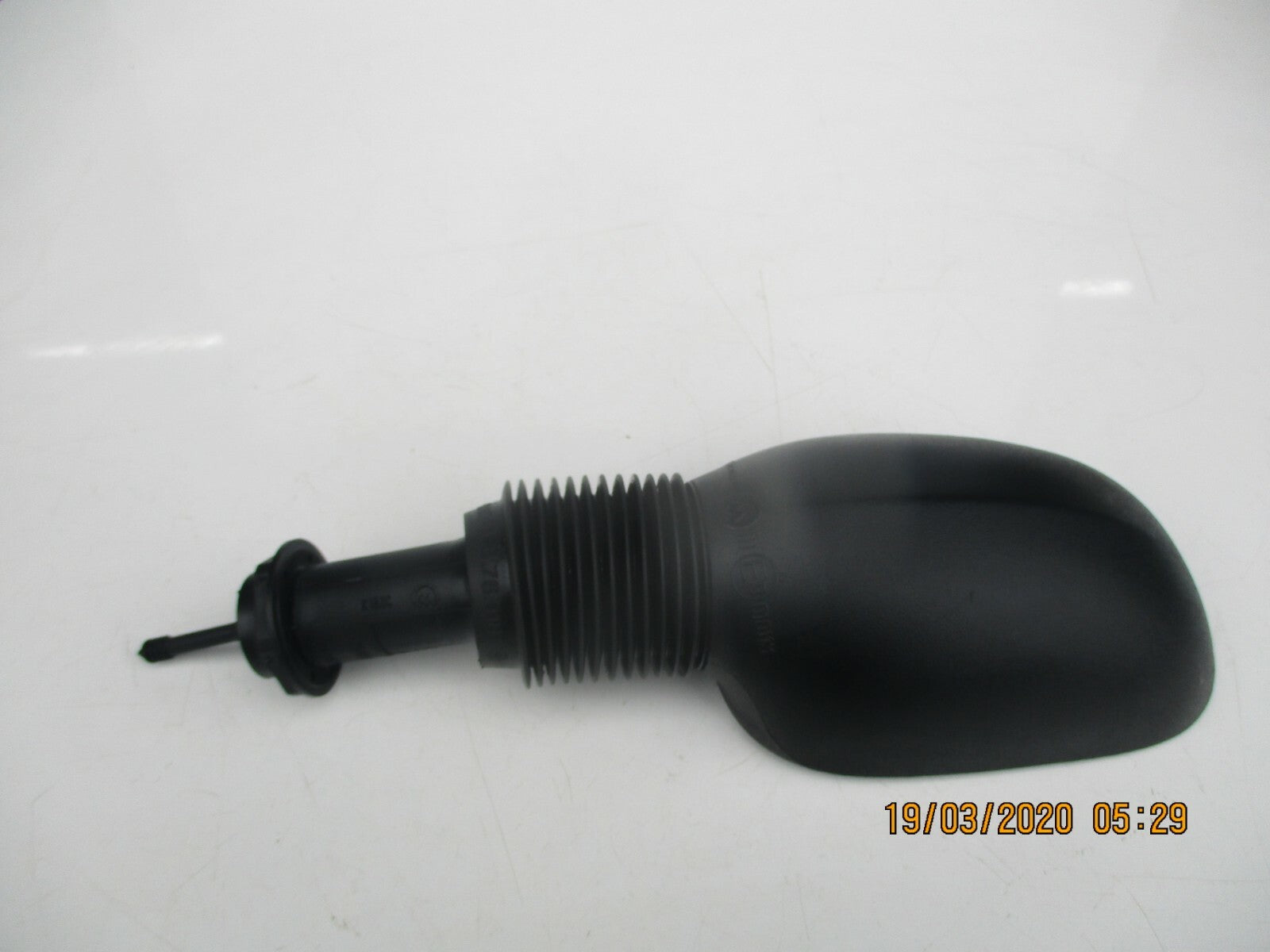 FORD KA MK1 2004 OS DRIVER SIDE MANUAL DOOR WING MIRROR BLACK PLASTIC