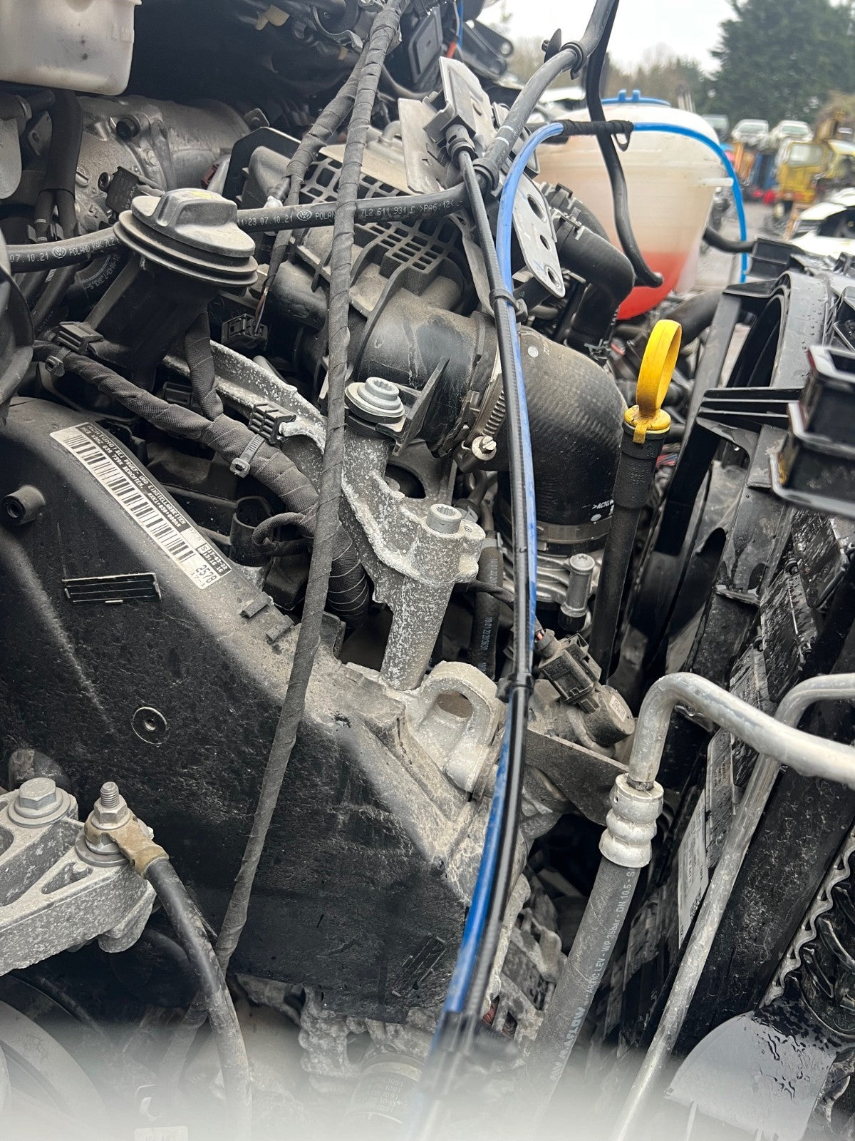 2023 VW VOLKSWAGEN CARAVELLE TRANSPORTER T6 2.0 DIESEL COMPLETE ENGINE DMZA DMZ