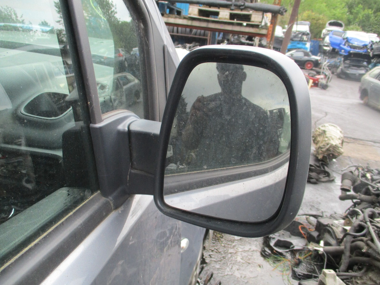 2019 VAUXHALL COMBO E MK4 OS DRIVER SIDE ELECTRIC WING MIRROR GREY KCA