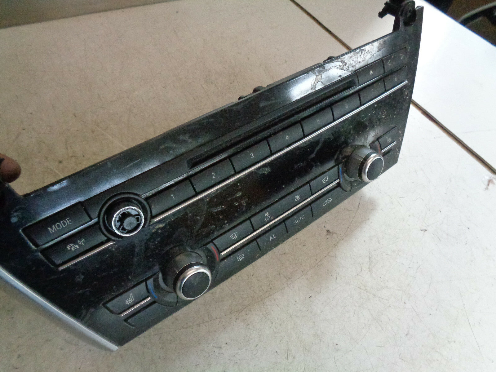 BMW 5 SERIES GT F07 2016 M SPORT HEATER CONTROL SWITCH PANEL DAMAGED 6805750