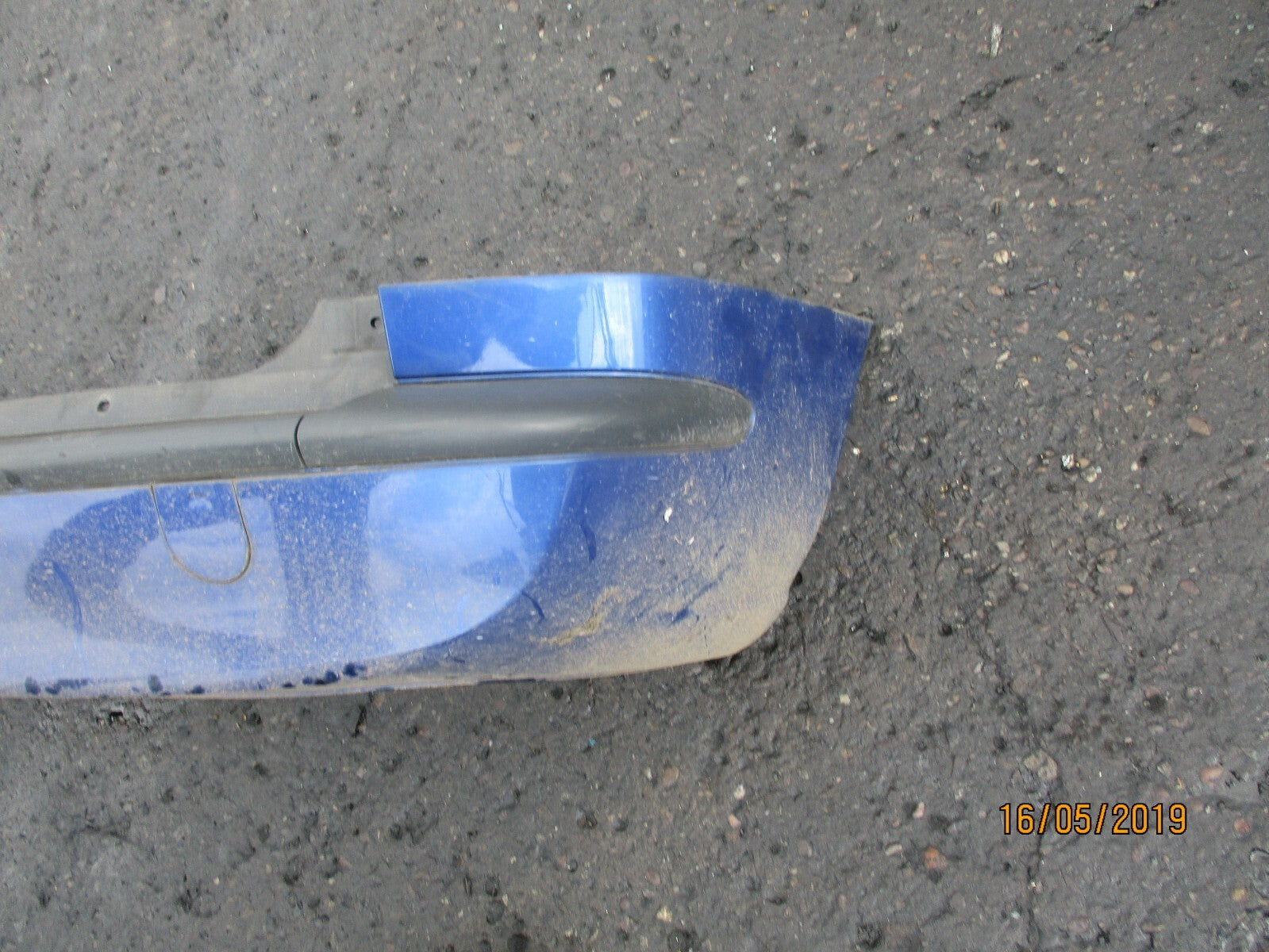 VAUXHALL ZAFIRA A (MK1) COMPLETE REAR BUMPER BLUE