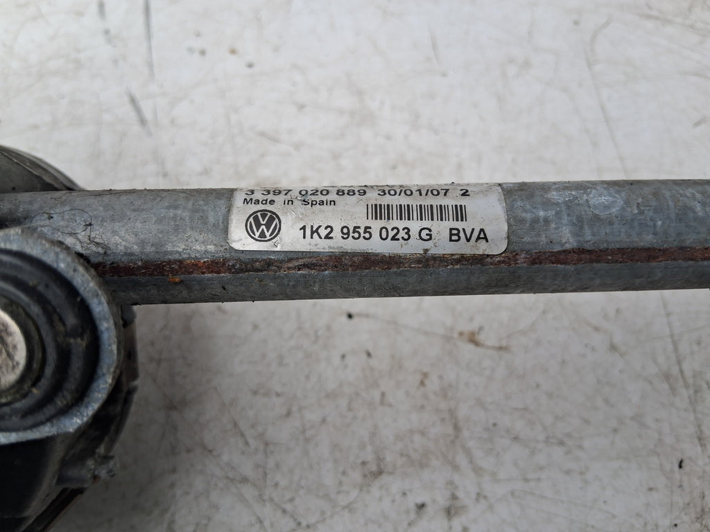 2007 VW VOLKSWAGEN GOLF MK5 FRONT WIPER MOTOR LINKAGES 1K2955023G