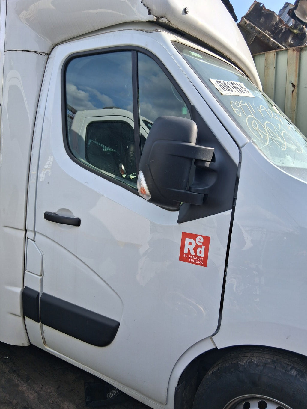 2023 RENAULT MASTER MK3 OSF DRIVER SIDE FRONT BARE DOOR WHITE
