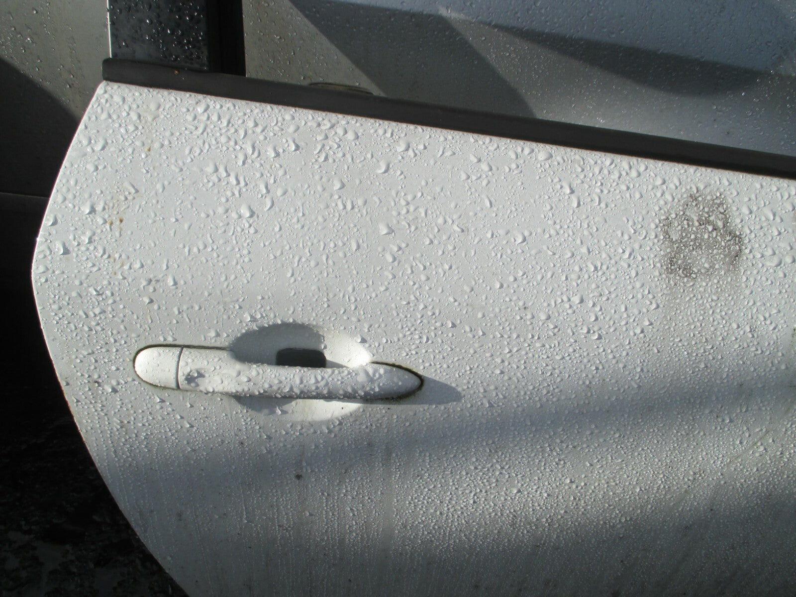 RENAULT MEGANE MK3 2015 3 DOOR OSF DRIVER SIDE FRONT BARE DOOR SHELL FRAME WHITE