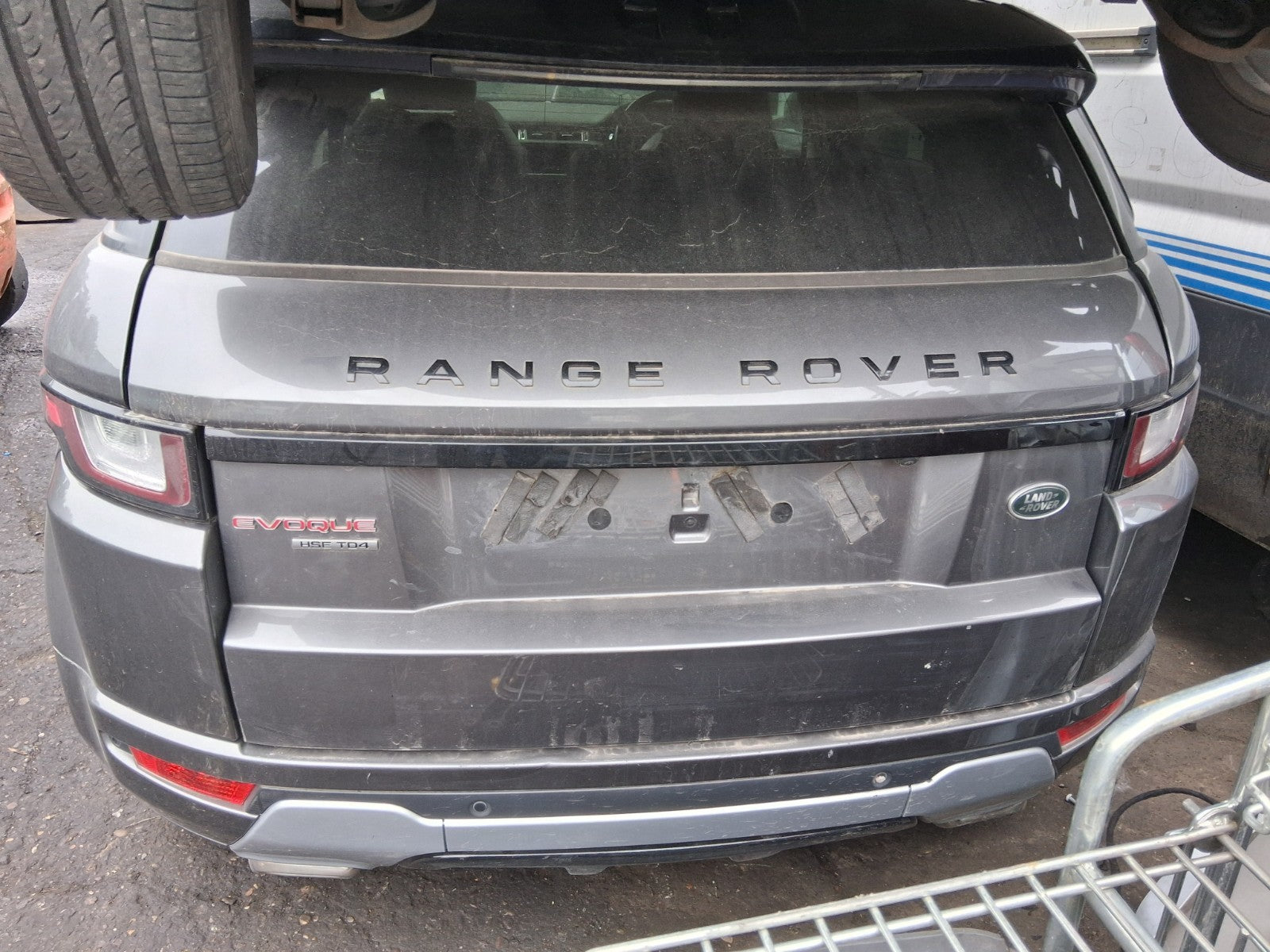 2016 RANGE ROVER EVOQUE L538 FRONT COMPLETE BONNET HOOD CORRIS GREY LRC 873