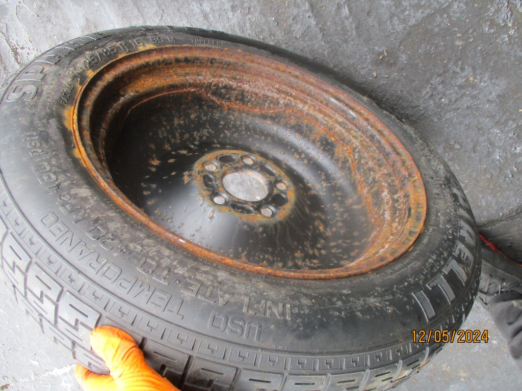 FORD FOCUS MK2 2007 SPACE SAVER WHEEL TYRE T125/85R16 125 85 16 INCH