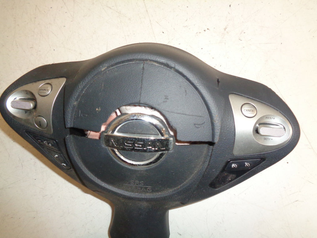 NISSAN JUKE F15 2010-19 OS DRIVER AIRBAG STEERING WHEEL AIR BAG 34137659C
