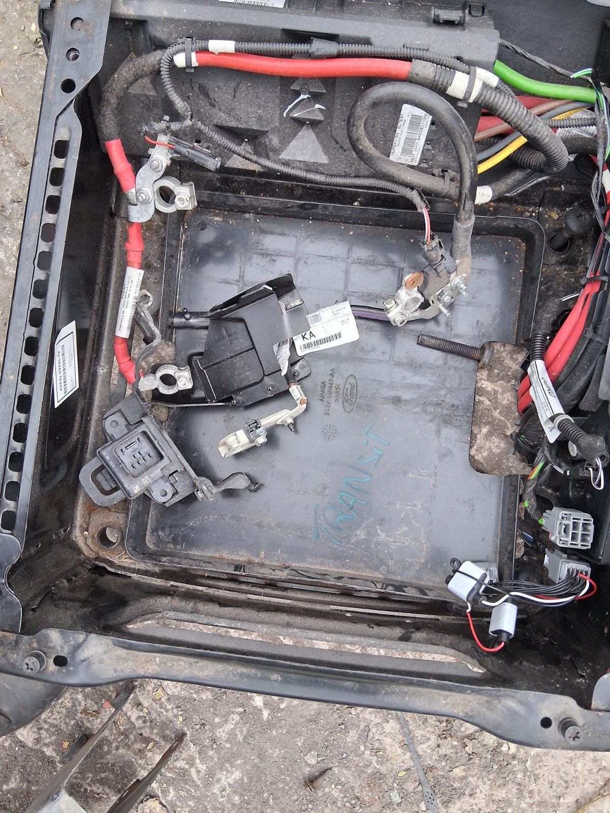 2021 FORD TRANSIT 350 MK8 OSF DRIVER SIDE FRONT SEAT METAL BASE