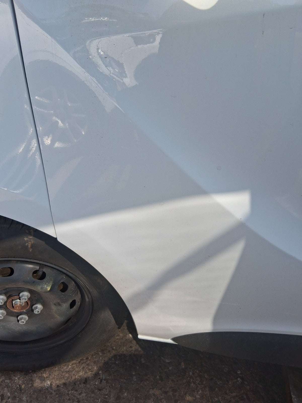2025 RENAULT TRAFIC X82 MK3 NSF PASSENGER SIDE FRONT LEFT BARE DOOR WHITE