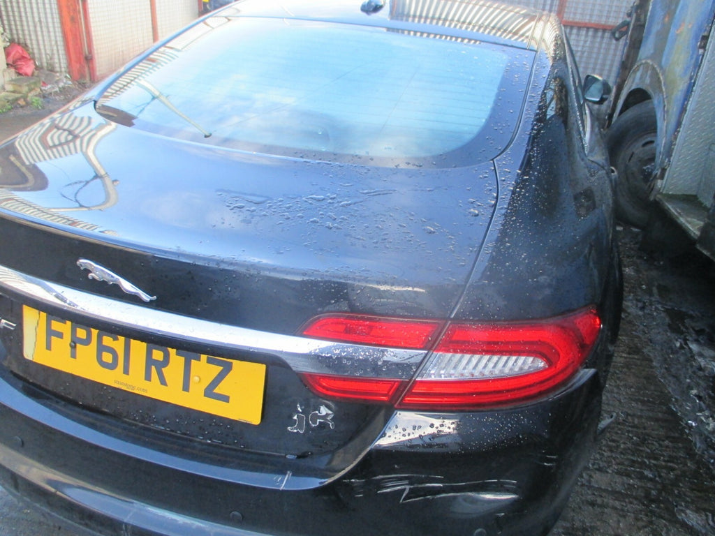 JAGUAR XF 2011 SALOON BARE TAILGATE BOOT LID PANEL GLASS HATCH EBONY BLACK - PEC