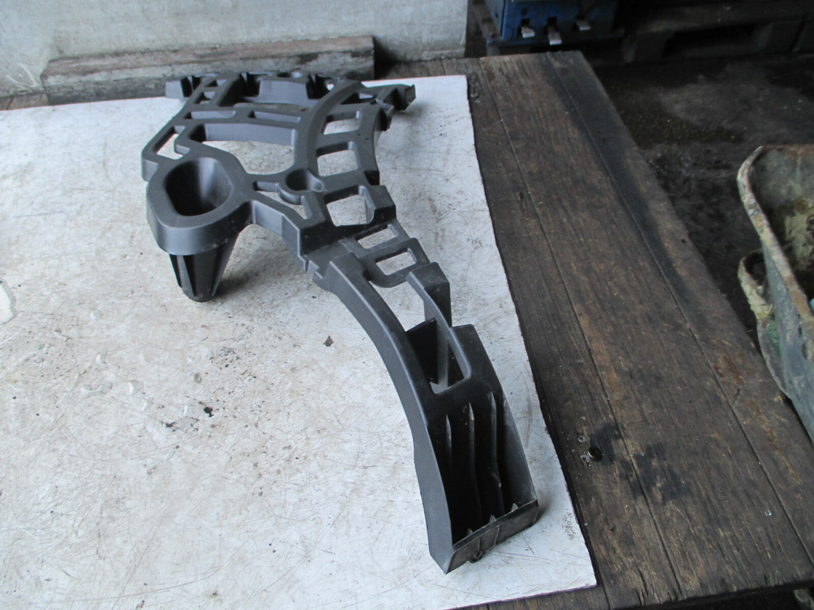 CITROEN C5 AIRCROSS 2019 OSR DRIVER SIDE REAR BUMPER SUPPORT BRACKET 9817642980