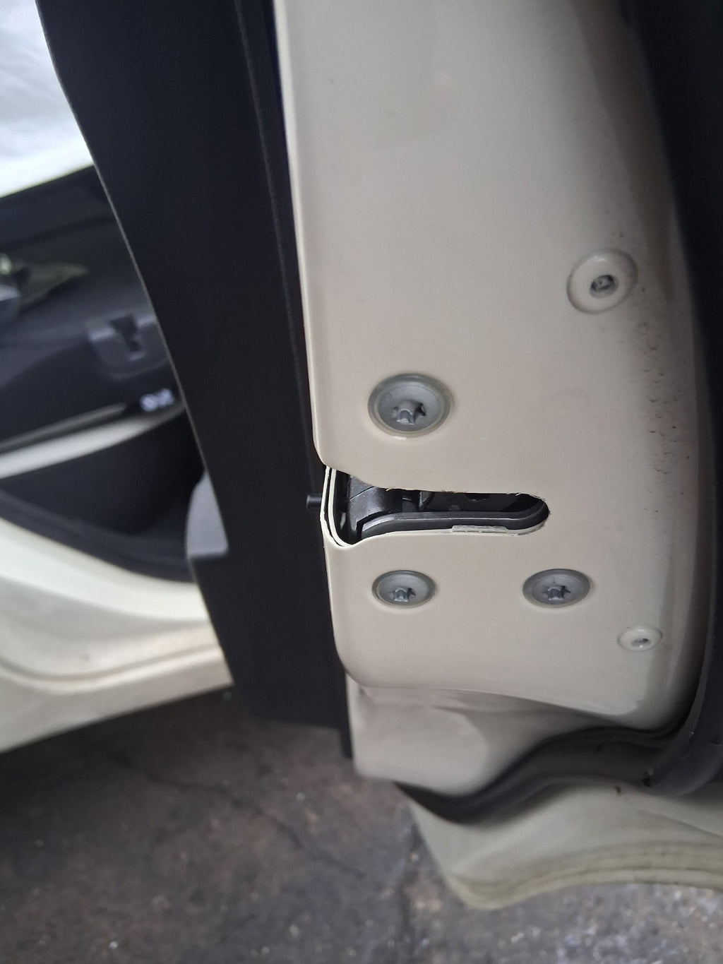 2018 NISSAN MICRA K14 OSR DRIVER SIDE REAR RIGHT DOOR LOCK MECHANISM