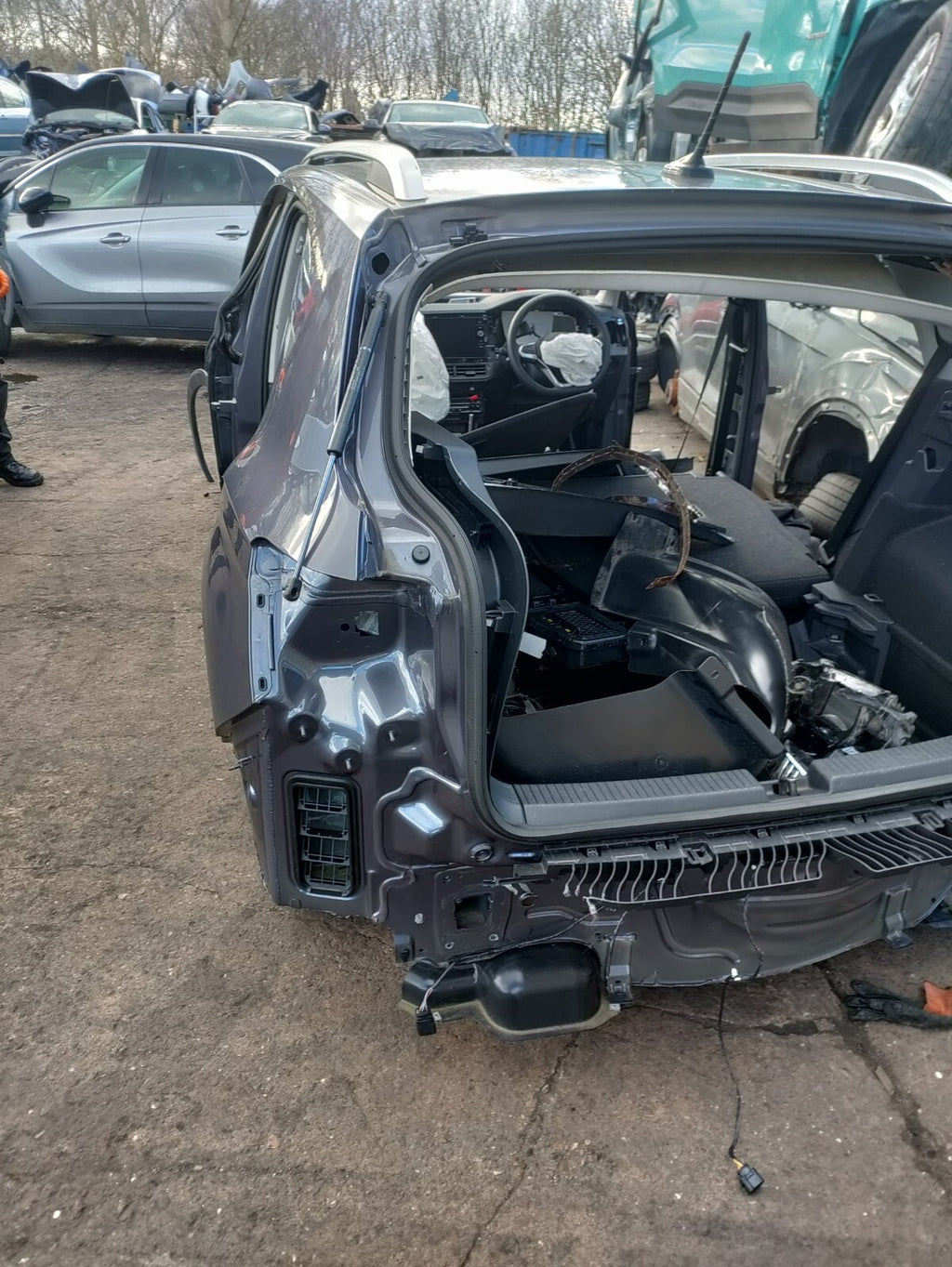 2023 VOLKSWAGEN T CROSS NS PASSENGER SIDE REAR QUARTER CUT