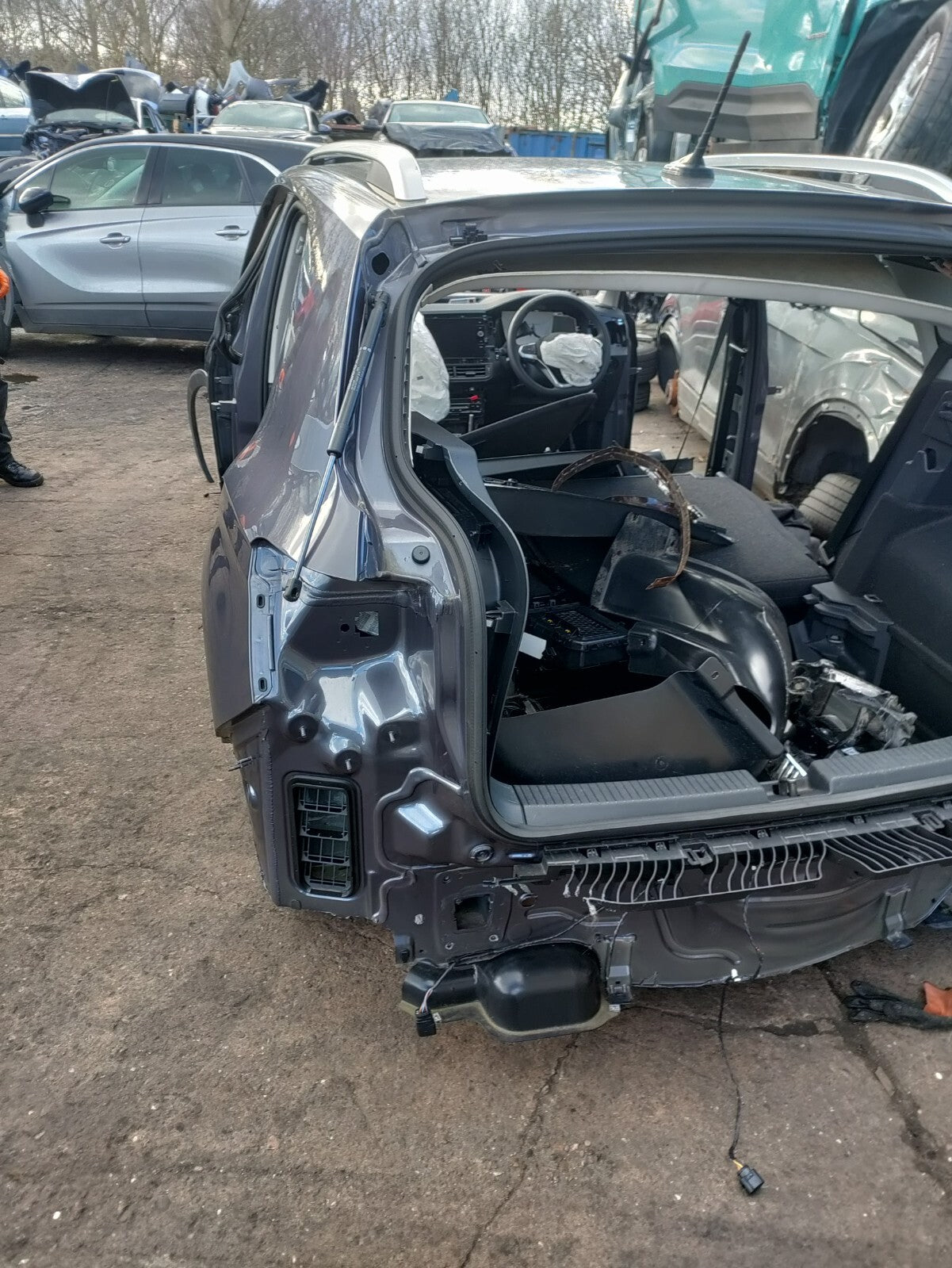 2023 VOLKSWAGEN T CROSS NS PASSENGER SIDE REAR QUARTER CUT