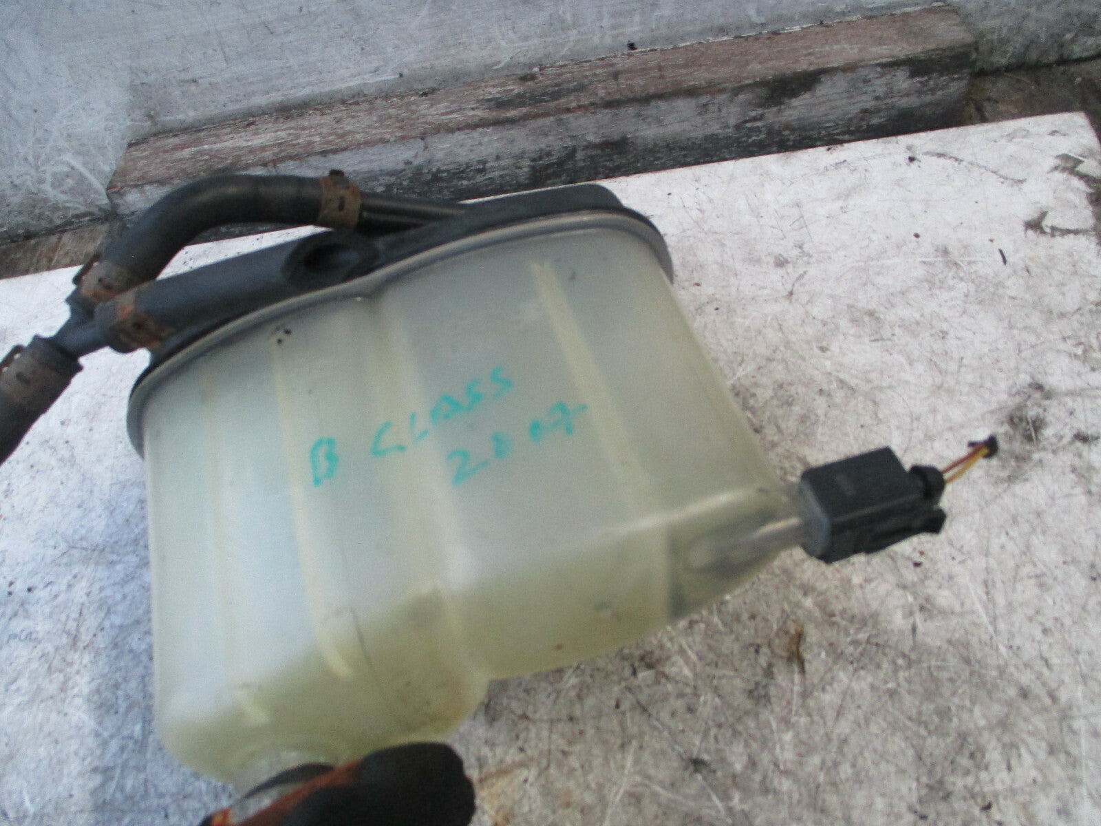 MERCEDES B CLASS W245 2007 WATER COOLANT EXPANSION TANK