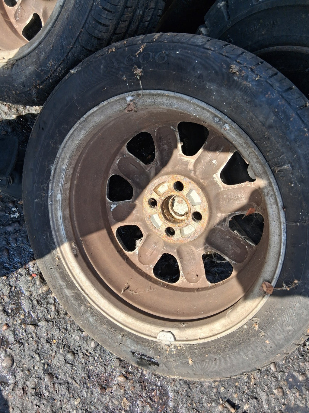MG MGF 1996 MK1 15 INCH ALLOY WHEEL WITH TYRE 185/55R15