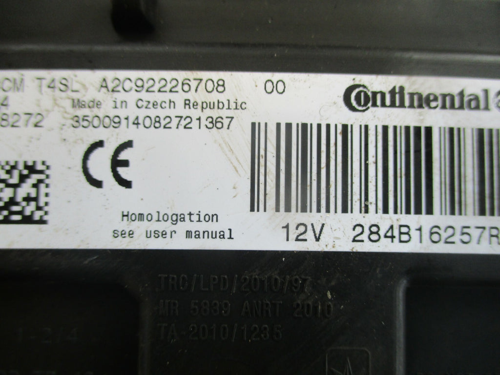 RENAULT CLIO X98 MK4 2019 FUSE BOX RELAY UNIT MODULE A2C92226708