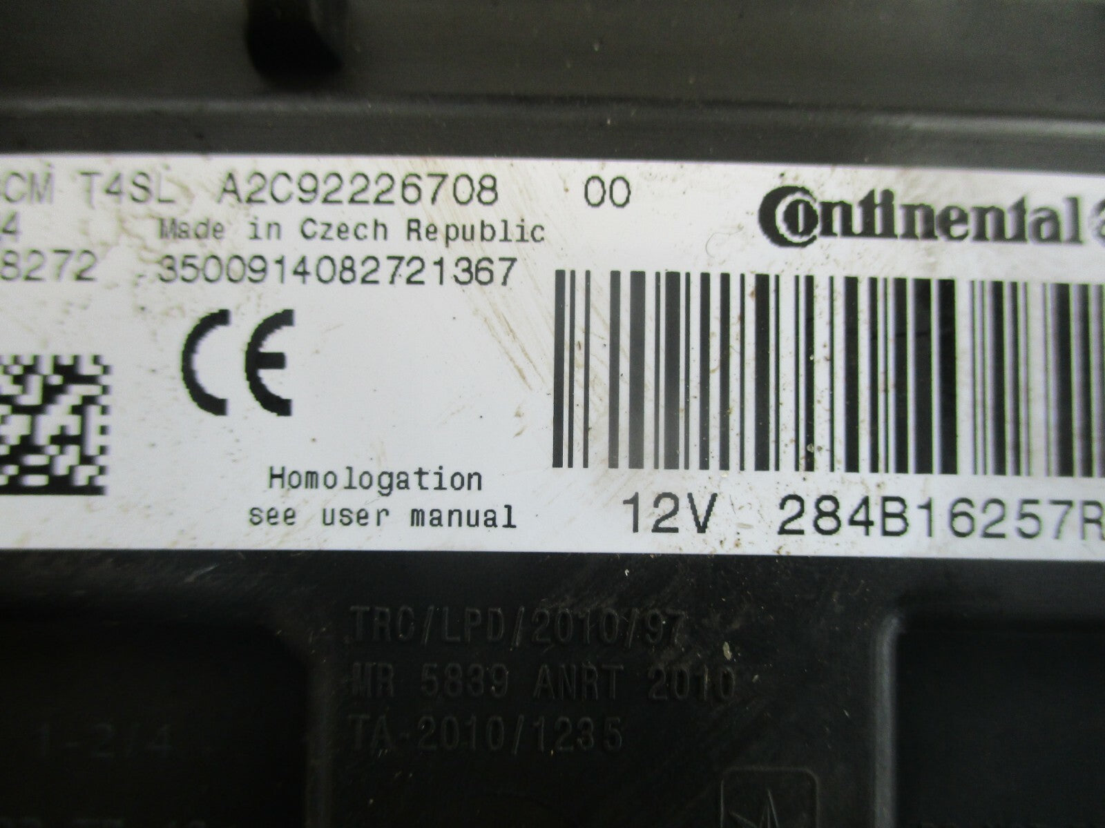 RENAULT CLIO X98 MK4 2019 FUSE BOX RELAY UNIT MODULE A2C92226708