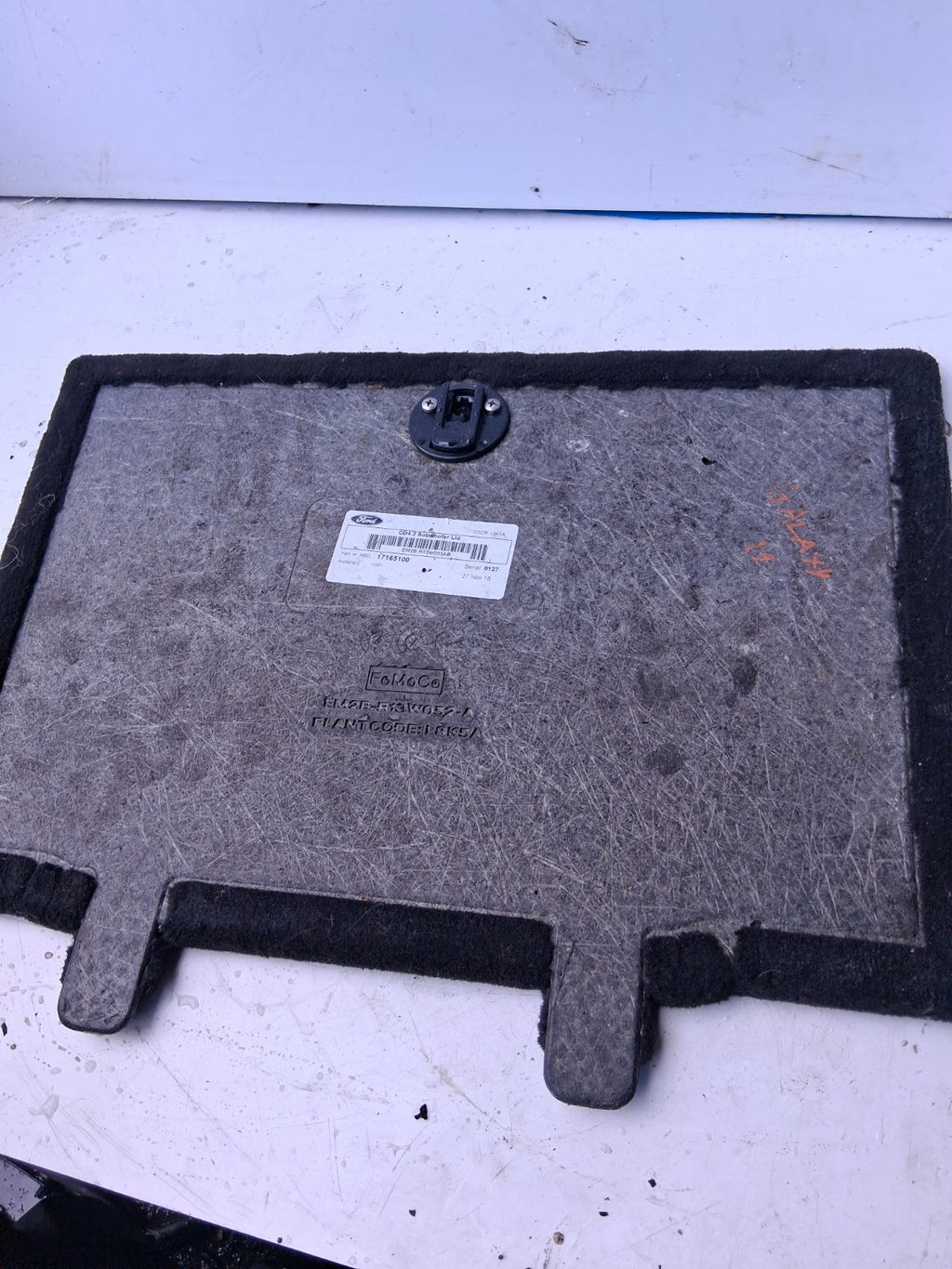 2019 FORD GALAXY MK4 BLACK SUBWOOFER LID COVER 17165100