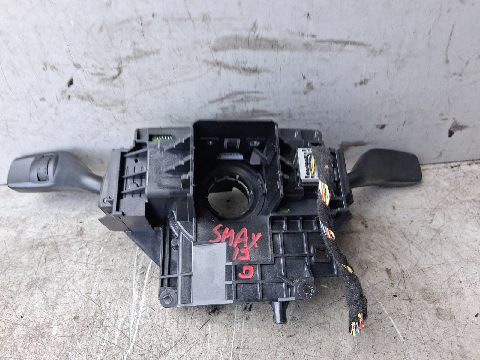 2013 FORD S MAX MK1 INDICATOR WIPER STALK SWITCH WITH SQUIB AG9T13N064DF