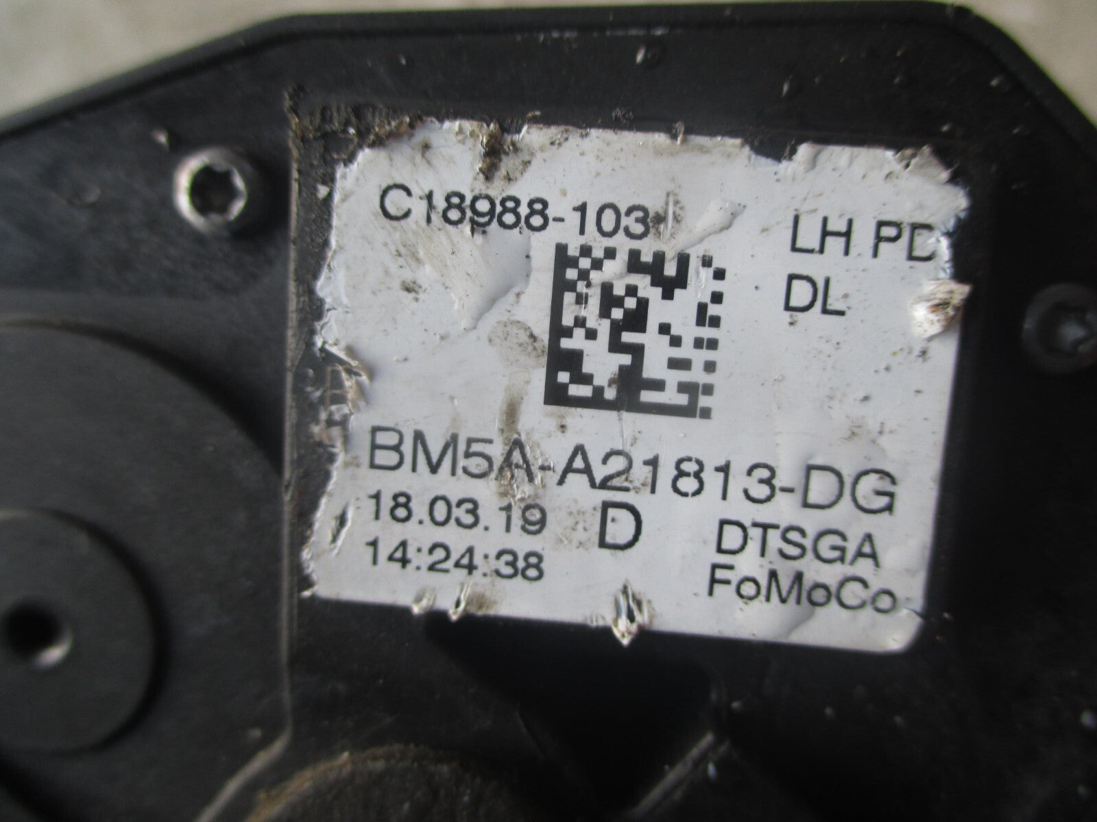 FORD MONDEO MK5 2019 NSF PASSENGER SIDE FRONT DOOR LOCK MECHANISM BM5AA21813DG