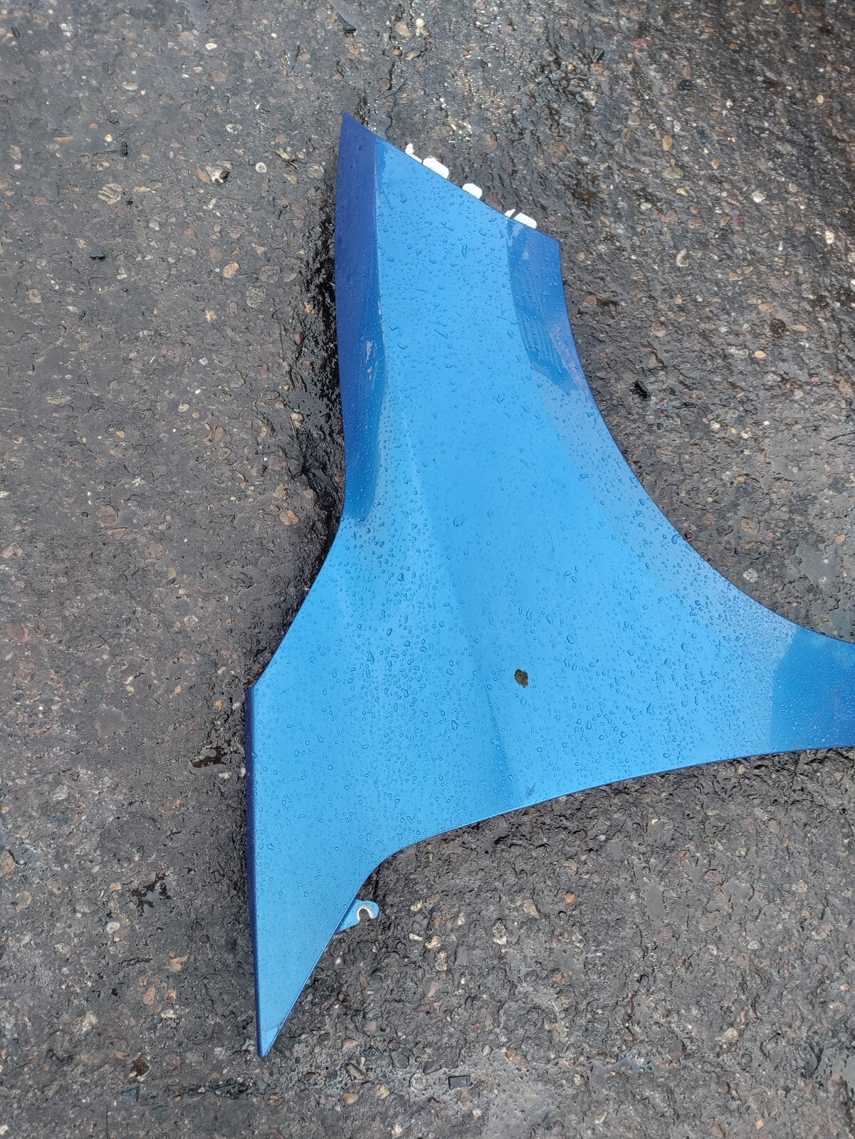2015 RENAULT MEGANE 3 DOOR CONVERTIBLE OSF DRIVER SIDE WING PANEL BLUE