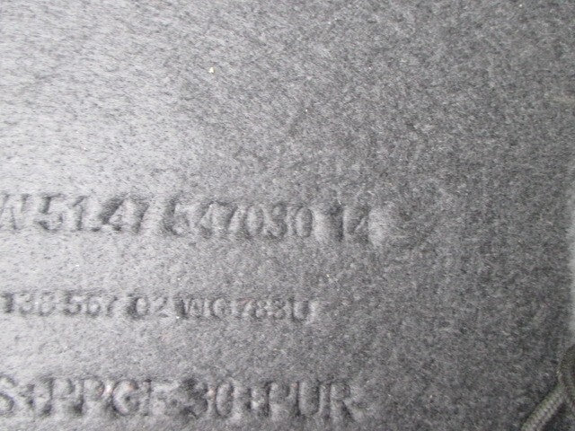 2005 BMW 1 SERIES E87 BOOT COVER CARPET MAT 6470301