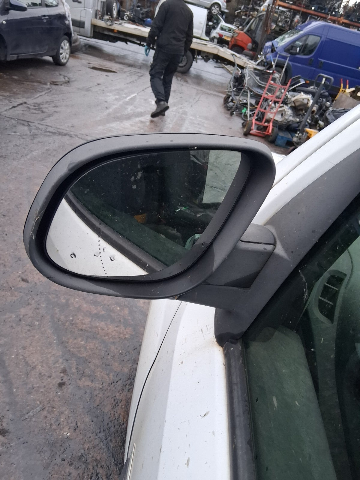 2016 MERCEDES CITAN W415 NSF PASSENGER SIDE FRONT LEFT WING MIRROR BLACK