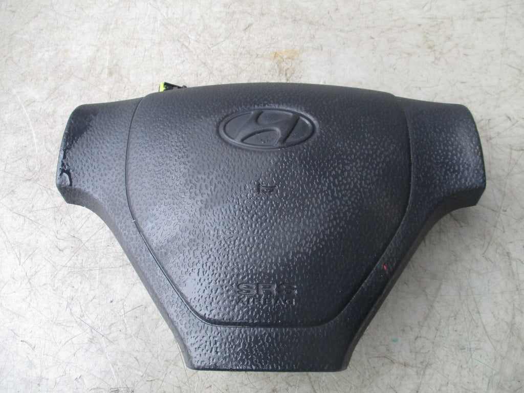 HYUNDAI GETZ 2005 STEERING WHEEL AIRBAG SAFETY BAG BLACK