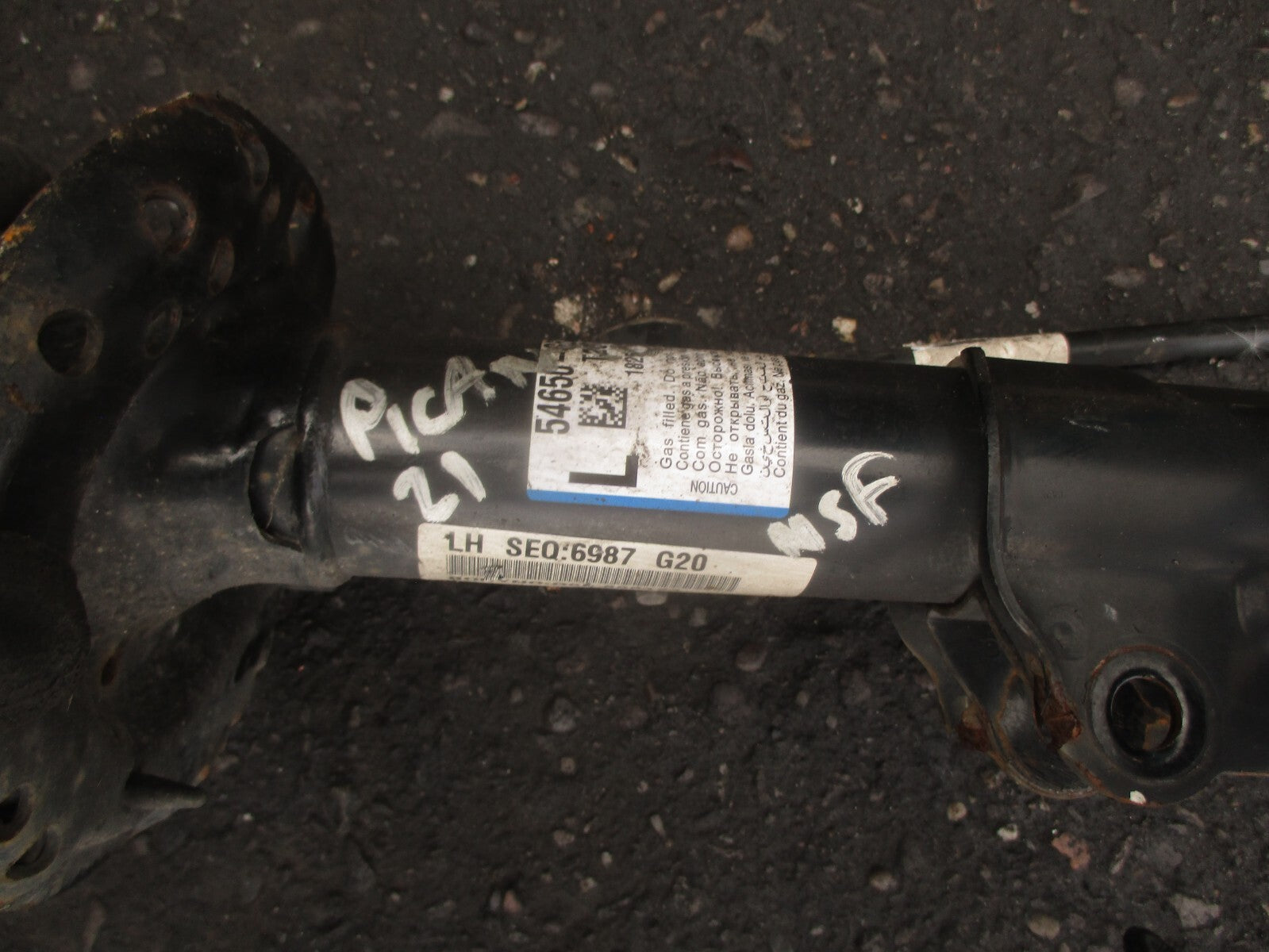 2021 KIA PICANTO MK3 1.0 PETROL NS PASSENGER FRONT SHOCK ABSORBER 54650G6250