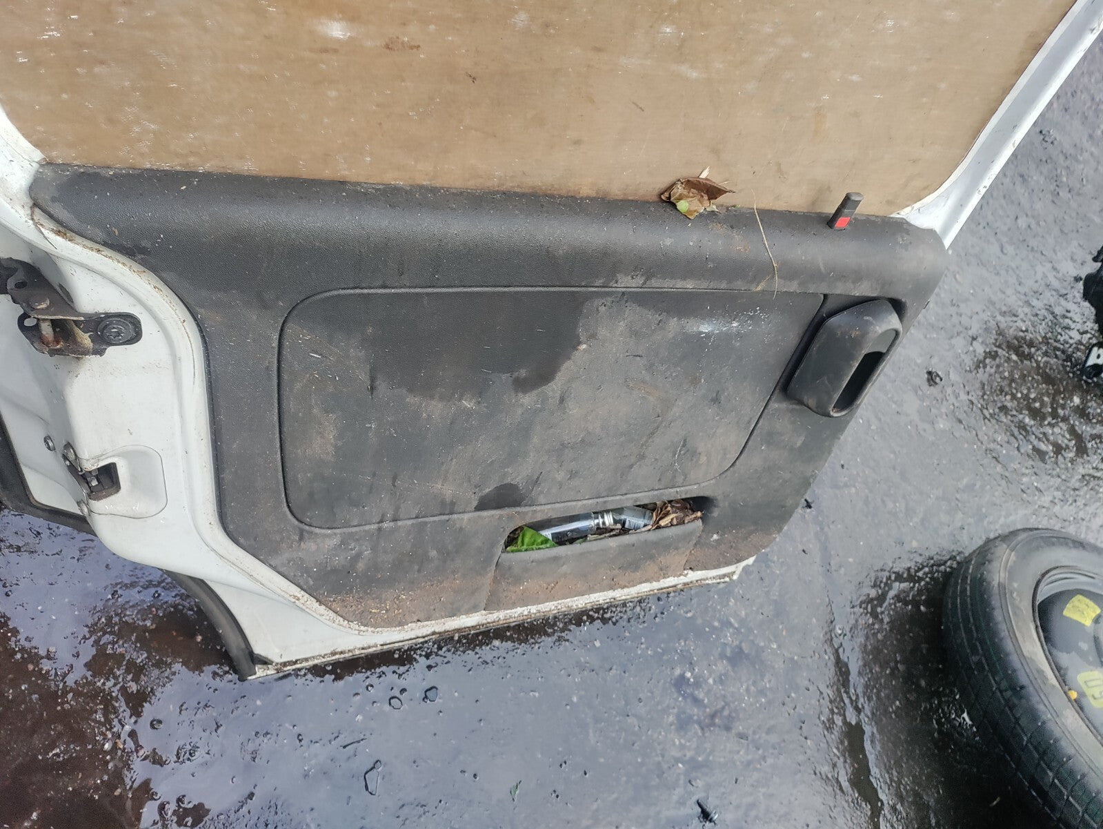 2007 VAUXHALL COMBO C NSF PASSENGER SIDE SLIDING DOOR WHITE