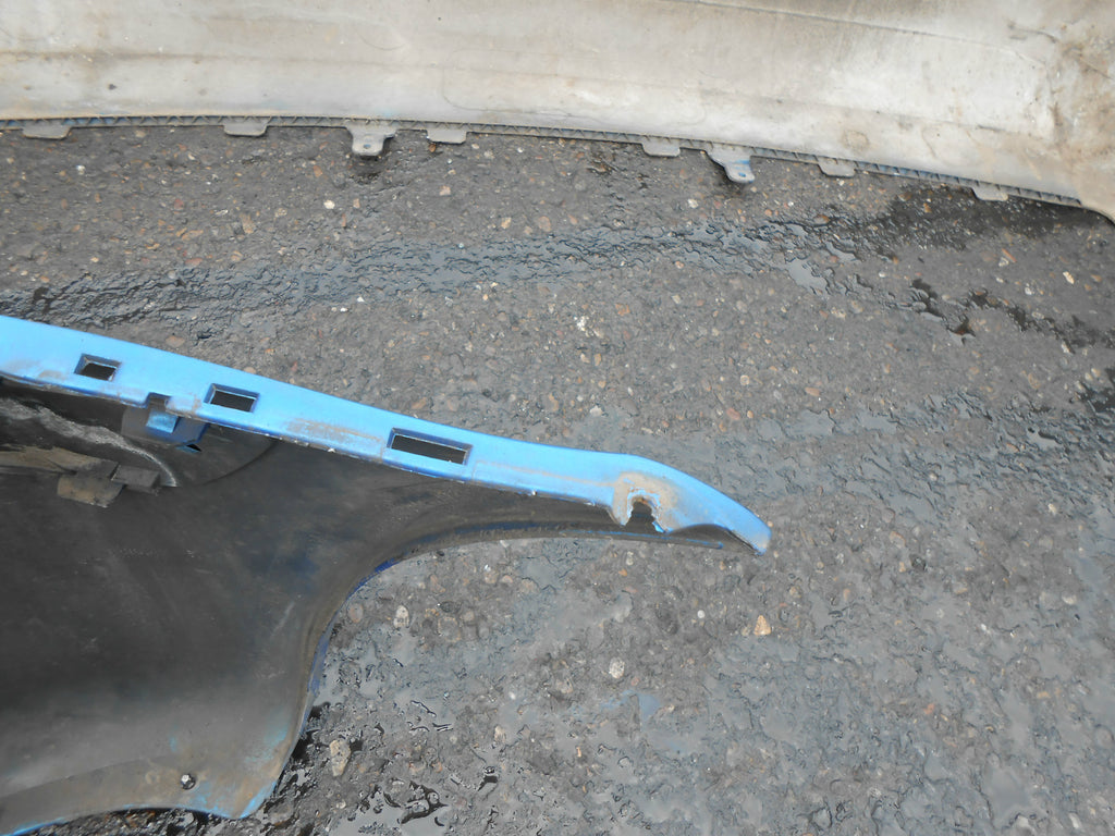 PEUGEOT 307 2004 PRE FACELIFT COMPLETE REAR BUMPER BLUE