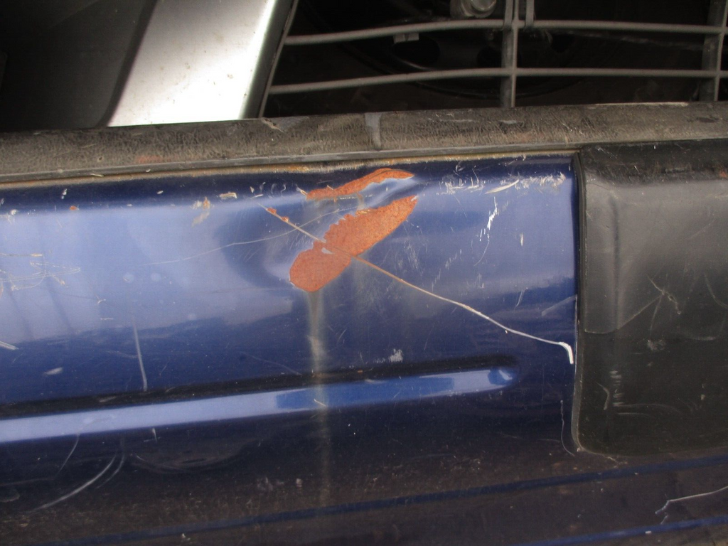 2002 NISSAN NAVARA D22 PICK UP REAR TAILGATE BOOT DOOR BLUE