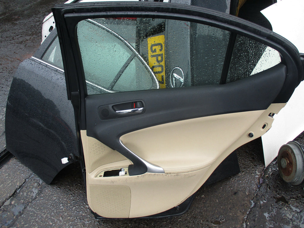 LEXUS IS XE20(MK2) OSR DRIVER SIDE REAR DOOR COMPLETE GREY