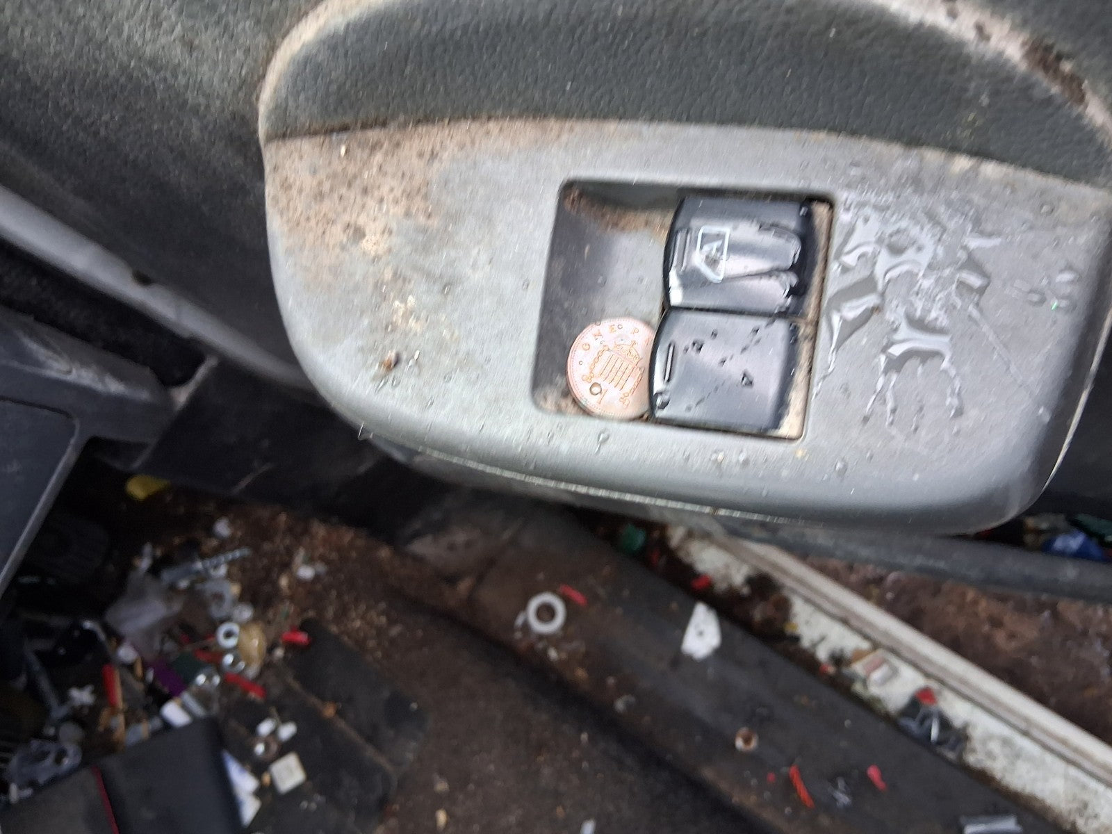 2018 NISSAN NV200 OSF DRIVER SIDE FRONT RIGHT WINDOW CONTROL SWITCH