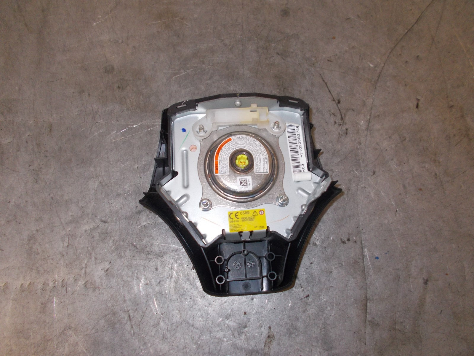 MAZDA 6 GG 2005 MK1 STEERING WHEEL SAFETY BAG 0589P1000567