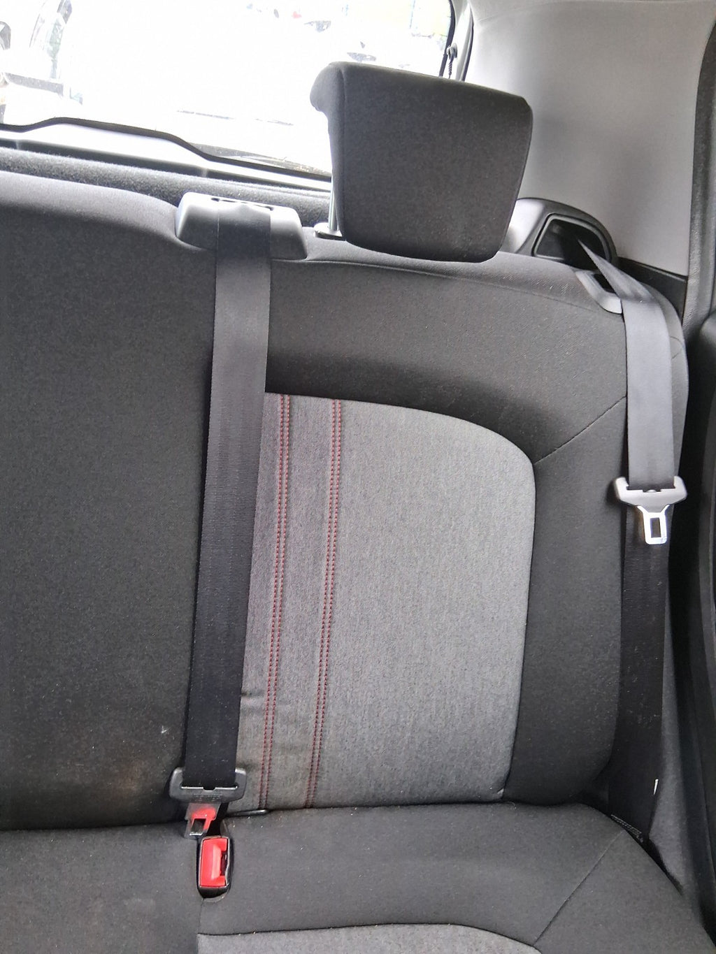 2014 FIAT PUNTO 5 DOOR MK3 REAR BACK SEAT FABRIC COMPLETE SET