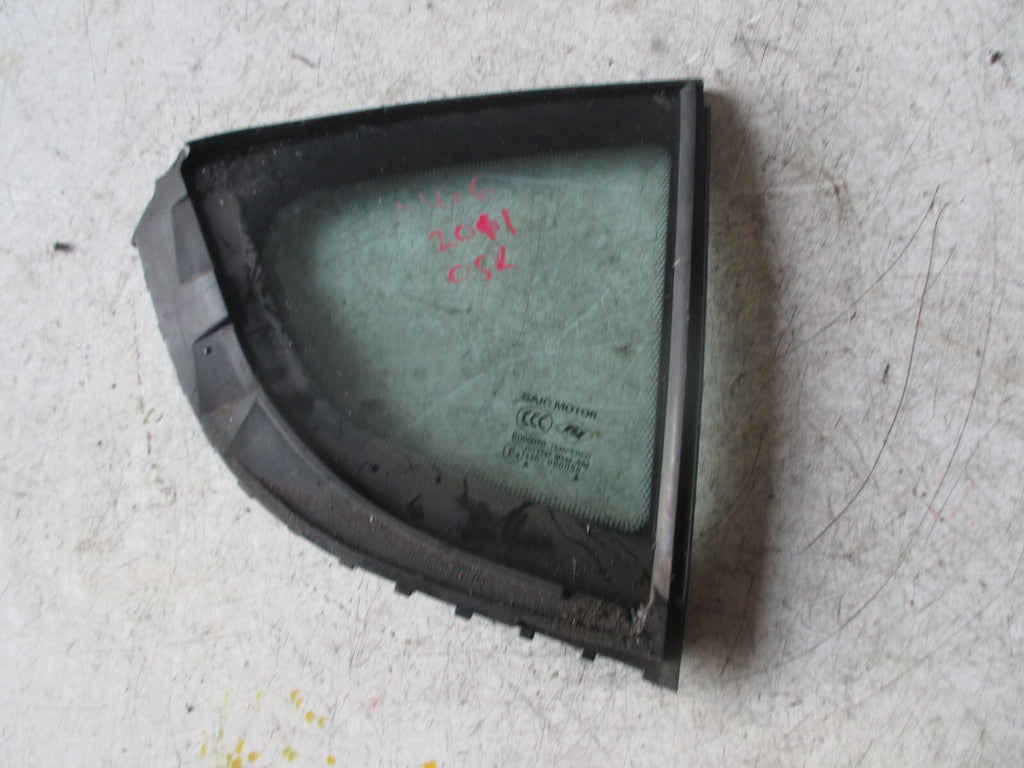 MG6 MK1 2011 5 DOOR OSR DRIVER SIDE REAR QUARTER WINDOW GLASS